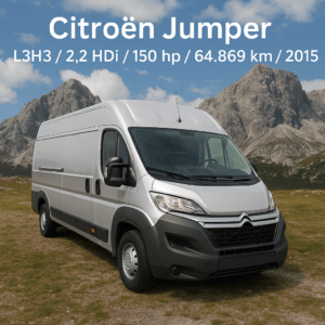 Citroen Jumper L3H3 2.2 HDI- Dizel150 hp - 64.869 km REG 09.07.2015god.