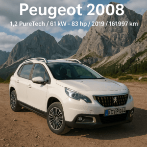 Peugeot 2008 1.2 Pure Tech/61kw - 83hp Prva registracija - 04.07.2019. Pređ161,997km