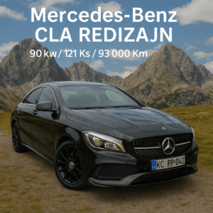 Mercedes-Benz CLA REDIZAJN 2017 / 90kw/121 Ks /Pređeno-93000Km